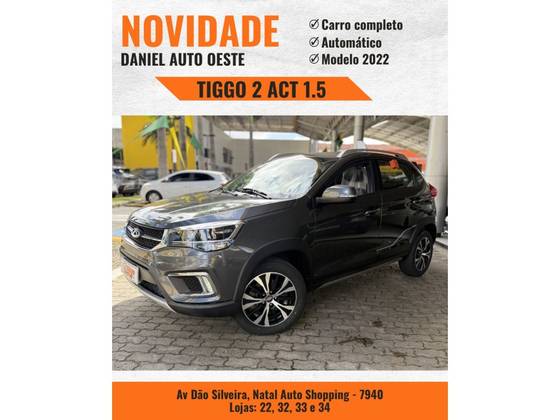 CAOA CHERY TIGGO 2 1.5 MPFI 16V FLEX ACT 4P AUTOMÁTICO